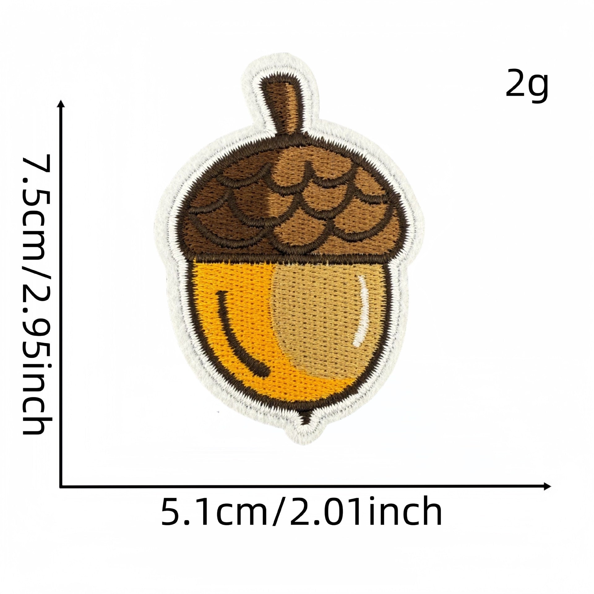 Wholesale Thanksgiving Embroidered Hot Melt Adhesive Patches